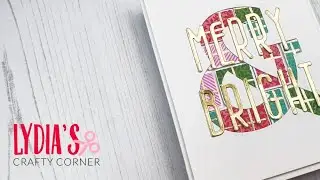 Fun & Festive Card That's All About The Sentiment | Lydia's Crafty Corner