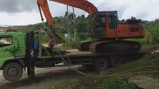 Mobilisasi Excavator Hitachi 200 || Hitachi Rongsok || KC388