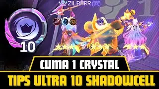 ULTRA 10 SHADOWCELL! CUMA PAKE 1 CRYSTAL SINERGI SAJA! TIPS COMMANDER LUNOX MAGIC CHESS GO GO!