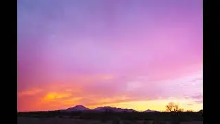 6.22.21 Stanfield, AZ sunset/storm chase