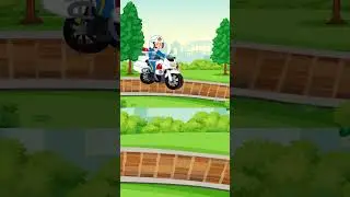 Police vs Thief Chase 🚓 | Funny Animation Short | Police Catch Thief 😂 #shorts