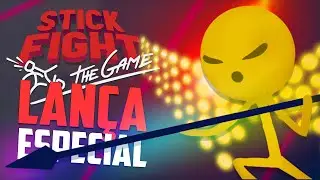 Stick Fight mas MUITOS MAPAS com PODERES ESPECIAIS!