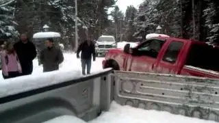 2011 snodeo Dodge diesel rolls coal pullin out ford