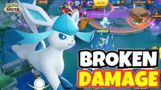 GLACEON'S ICICLE SPEAR PEARCES THROUGH EVERYTHING||POKÉMON UNITE||SHADOW UNITE
