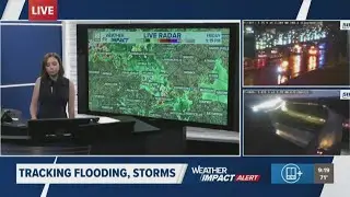 Flooding reported in Clayton County on I-75