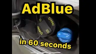 Adblue explained in 50 seconds (also called Selective Catalytic Reduction (SCR)