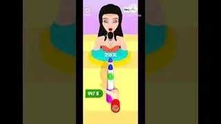 Lipstick Stack Runner #500-502 #level pass ✅✅✅ #mobilegame #funnyvideo