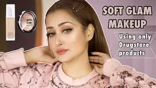 CLASSY SOFT GLAM MAKEUP TUTORIAL || USING DRUGSTORE PRODUCTS