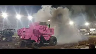 Guernsey county Fair combine and school bus derby 9-10-25 combine derby feature 