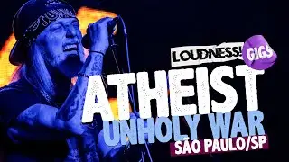 ATHEIST - UNHOLY WAR | FABRIQUE CLUB SP/SP, DIA 21/02/2025 - BRAZIL | LOUDNESS GIGS!