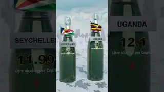 Top 10 Countries with the Highest ALCOHOL Consumption