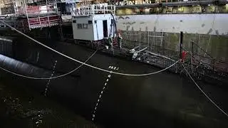 USS Georgia (SSGN 729) in Drydock B-Roll (2019) 🇺🇸