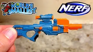 Worlds SMALLEST Nerf Blaster &ndash; It Actually WORKS!