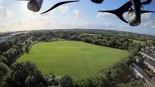 Hubsan H501s with modified Gimbal and Caddx Turtle V2 camera