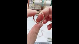 [Пошаговое руководство] Как сделать простое кольцо из проволоки со стразами