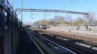 A DRS 88 passes tamworth