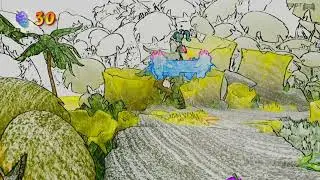 Crash Bandicoot 4 106% Walkthrough - Dino Dash N.Verted