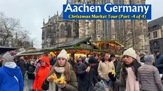 Aachen Christmas Markets 2025 | Aachen Christmas Walk in Germany - Part 4🎄Christmas Tour