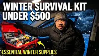2-Week Winter Survival on a $500 Budget | Nothing Extra