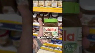 EXPERIMENTEI A NOVA NUTELLA VEGANA ORIGINAL!!