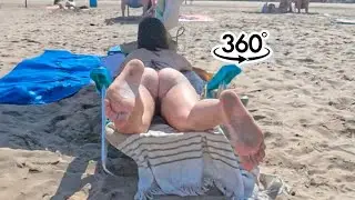 Wtf ☀️ Leblon Sun Dance 4K 360&deg; Beach Walk