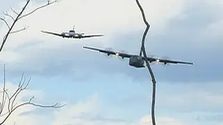MAFFS ANG Air Tankers Practice Firefighting - Apr 2010