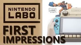 NINTENDO'S SURPRISING ANNOUNCEMENT! | Nintendo Labo - First Impressions Video