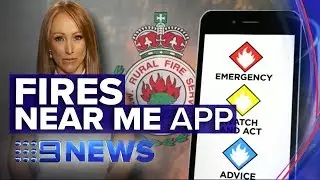 How to use the Fires Near Me app | Nine News Australia
