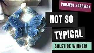 Icy Salt Soap for Solstice! A Not So Typical Project Soapway Winner!
