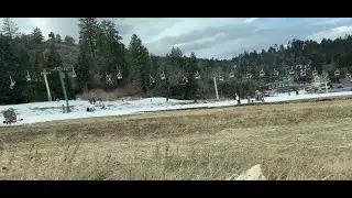 ❄️☔️Intermittent Sleet and Drizzle in Big Bear, CA. It's Something Folks. Love you all. 1/22/2026 😍