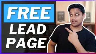 How To Create Lead Capture Page For Free - List Building Tutorial - Works For Affiliate Marketing