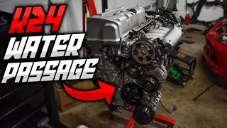 How To Use A USDM Water Passage On JDM K24A!