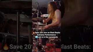 Brutal Blast Beats at a live show