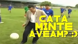 Imagini inedite! Gigi Becali, ”exterioare a la Budescu”. Hohote de râs la DigiSport Special