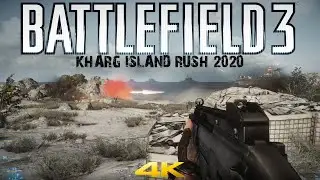 Многопользовательский режим Battlefield 3 2020: штурм острова Харг, игровой процесс в разрешении 4K