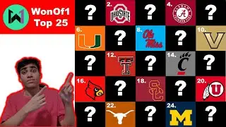 Updated College Football Top 25 Rankings Week 10! + Brian Kelly Fired, LSU Coach Candidates!