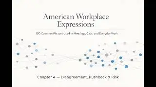 04 &mdash; Disagreement, Pushback & Risk | American Workplace Expressions