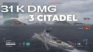 Dispersion Build w/o Azur Lane Commanders (World of Warships Legends)