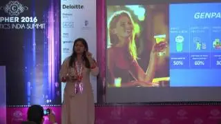 Deepika Goel VP in Genpact Analytics @ Cypher 2016