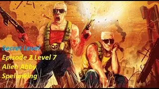 Duke!Zone II - Alien Abby -  Spelunking - Secret Level (E2L7)