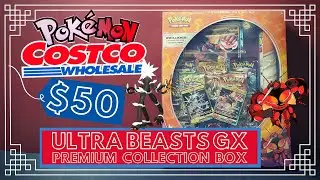 Costco Pok&eacute;mon Ultra Beasts GX Premium Collection Box Opening!