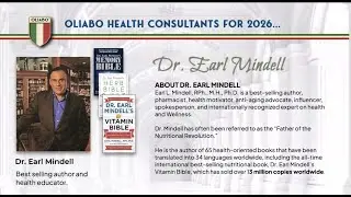 Dr Earl Mindell Oliabo Scientific Advisory Board