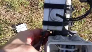 Установка симметрирующего балуна 1:1 на антенну Inverted-V. Часть-1.