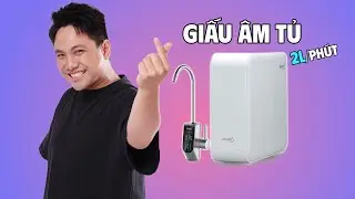 Máy lọc nuớc giấu được vô tủ, lọc nước rất nhanh, mình xài 1 tháng nay! Pureit Delica UR5840