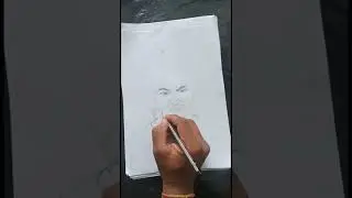 rockstar yash face drawing in pencil #KGF#Rockybhai#cgsartgallery#