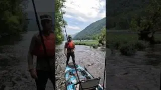 The New River is unreal #smallmouth #newriver #Hobiebos