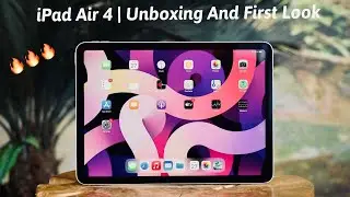 iPad Air 4 Space Grey | Unboxing And First Look