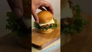 Mushroom burger #ytshorts