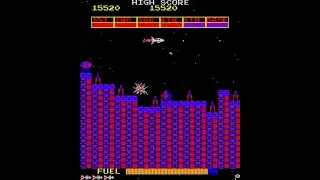 Arcade Longplay - Scramble (1981) Konami