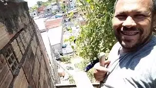 Chapisco do muro 